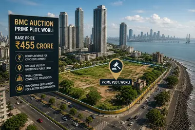 BMC to auction a prime Worli plot at a ₹455 crore base price