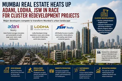 Major developers step up the race for Mumbai cluster redevelopments