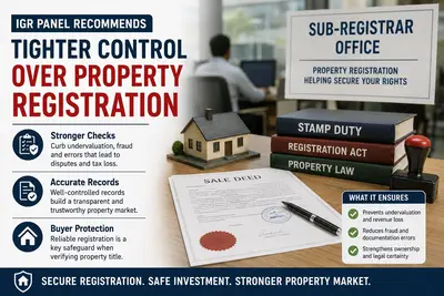 A panel urges tighter control over property registration