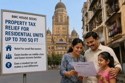 BMC House seeks property-tax relief for Mumbai homes up to 700 sq ft
