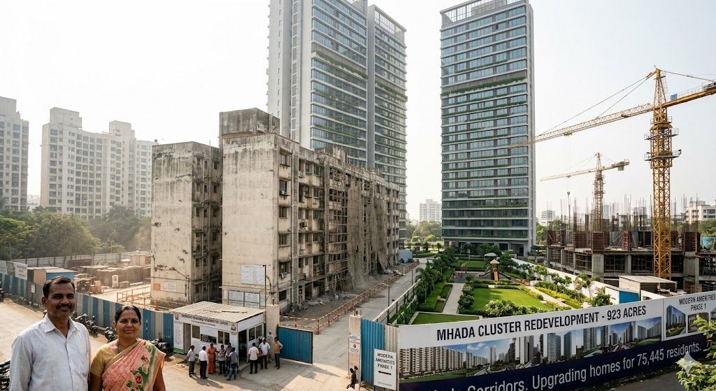 MHADA to Redevelop Over 900 Acres of Housing Layouts Across Mumbai