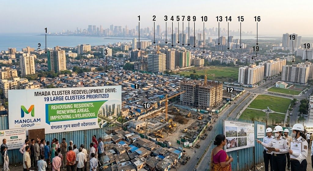 Mumbai Set for Redevelopment of 19 Major Slum Clusters