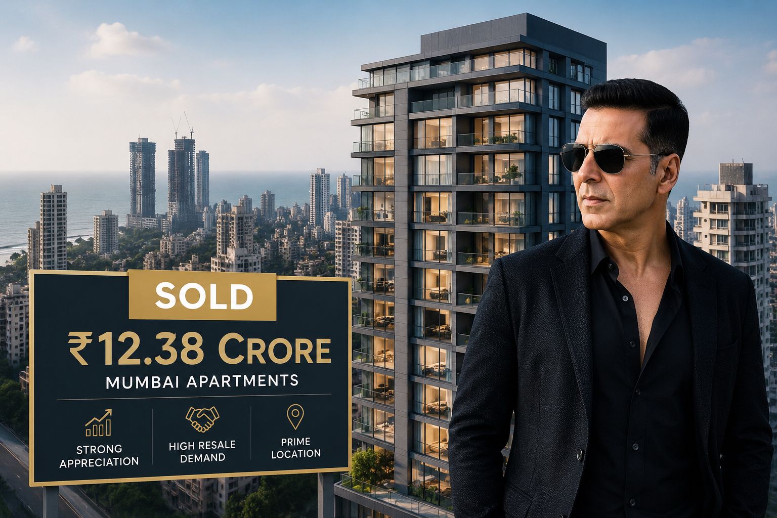 Akshay Kumarβs βΉ12.38 Crore Apartment Sale Reflects the Strength of Mumbaiβs Premium Housing Market