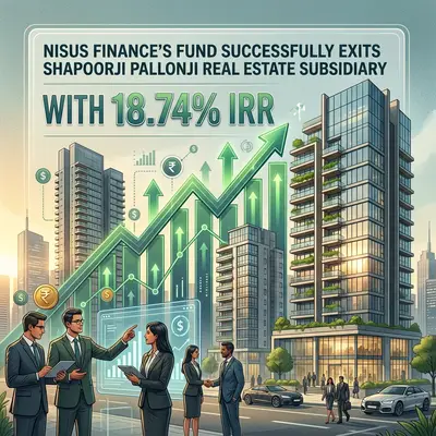 Nisus Finance's fund exits a Shapoorji Pallonji realty arm with an 18.74% IRR