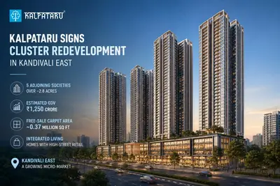 Kalpataru wins a ₹1,250 crore Kandivali East cluster redevelopment