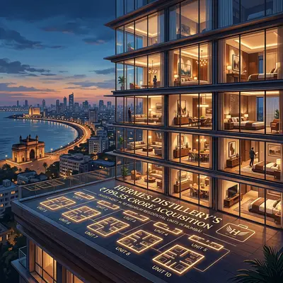 Hermes Distillery picks up 10 Marine Lines flats for ₹199.35 crore