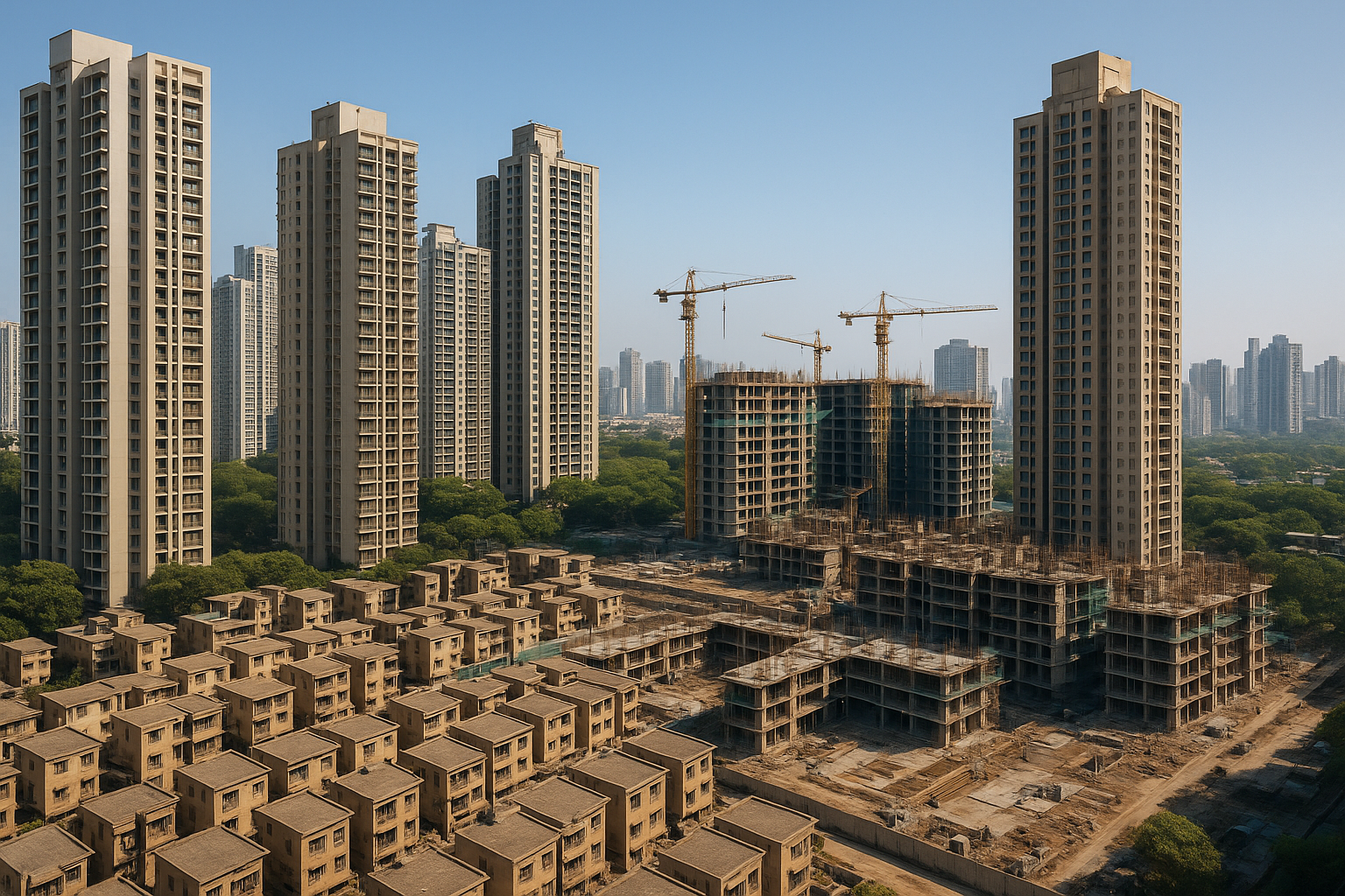 MHADA reviews progress of housing projects in Kalyan taluka