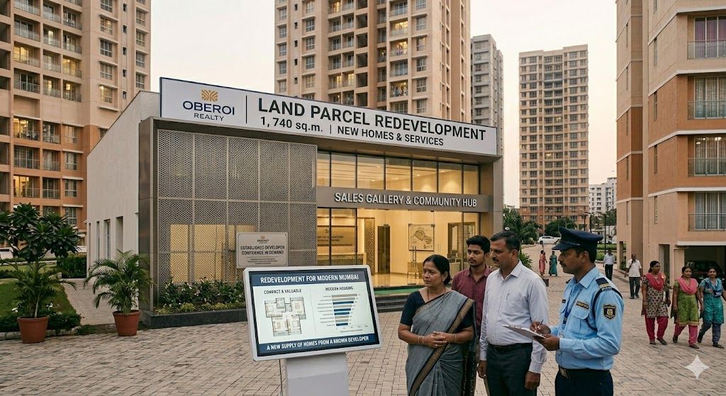 Oberoi Realty to Redevelop Land Parcel in Mumbai