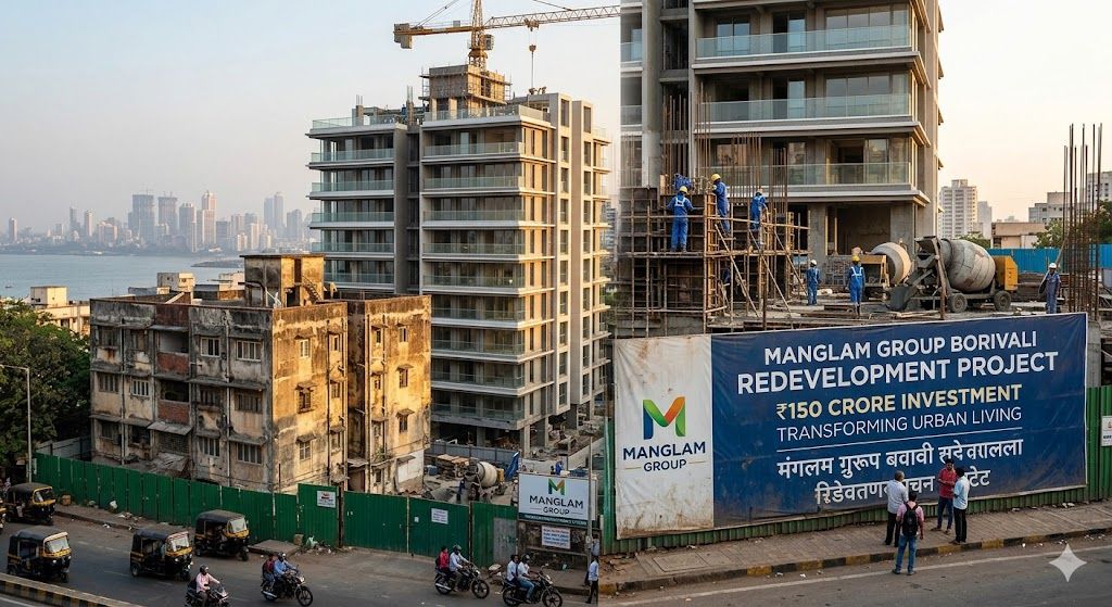 Manglam Group Enters Mumbai with ₹150 Crore Borivali Redevelopment Project