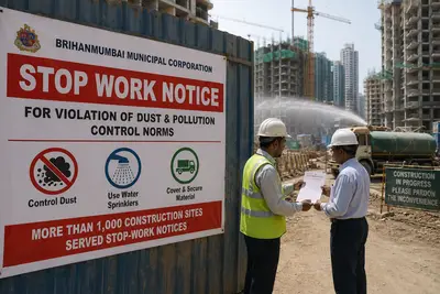 Mumbai issues stop-work notices to over 1,000 sites for dust-norm violations