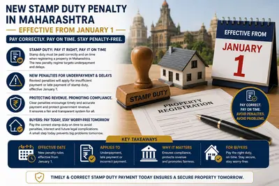 Maharashtra brings new stamp-duty penalty rules for property deals