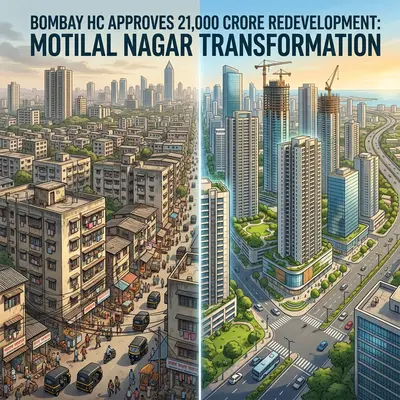 Bombay HC clears the ₹21,000 crore Motilal Nagar redevelopment in Goregaon