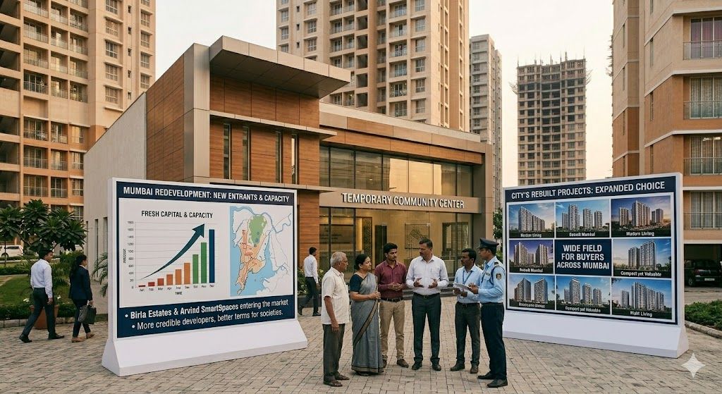 Birla Estates and Arvind SmartSpaces Enter Mumbai Redevelopment Market