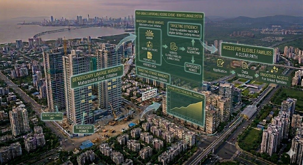 Maharashtra Mandates Beneficiary Linkage for PMAY-Urban 2.0 Scheme