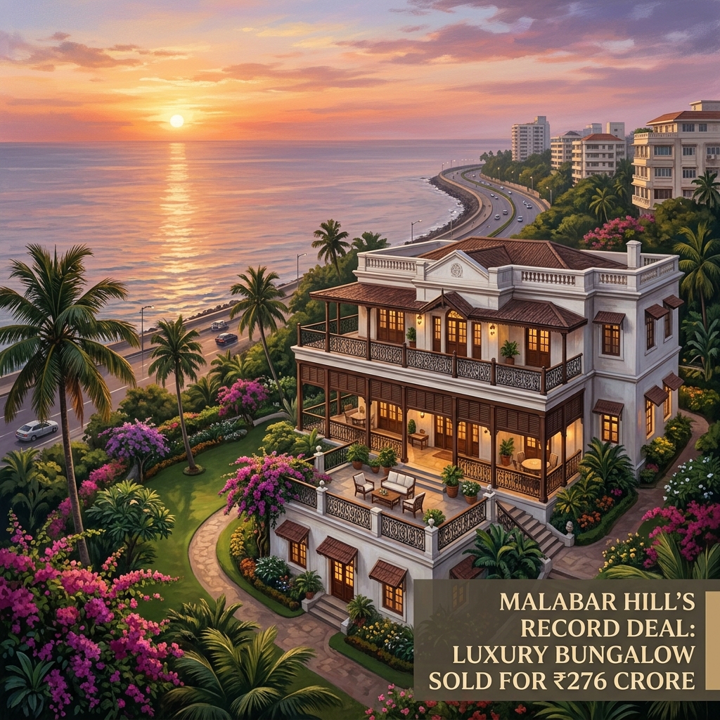 Vageshwari Properties Purchases Malabar Hill Property in Mumbai for Rs 276 Crore