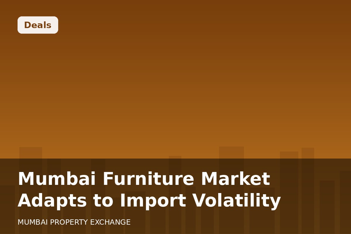 Mumbai Furniture Market Adapts to Import Volatility