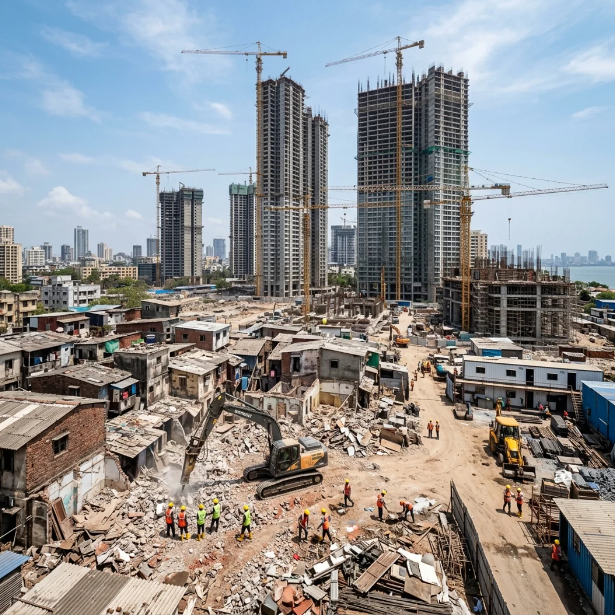 Major Developers Compete for 206-Acre Mumbai Redevelopment Project