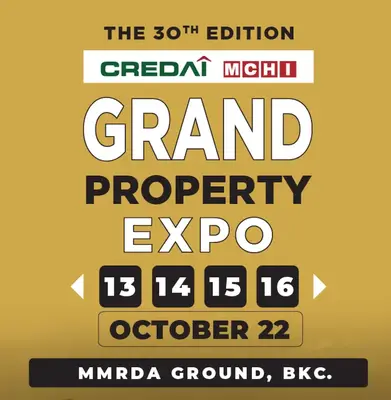 MCHI CREDAI Homes Property Exhibition at BKC Grounds, Bandra East