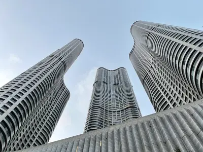 Modern Buildings Adorn Mumbai Skyline