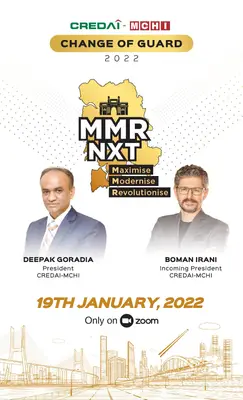 Mr.Boman Irani of Rustomjee becomes the New MCHI President
