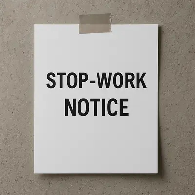 A Mumbai builder gets a stop-work notice as residents protest a shrinking Walkeshwar road