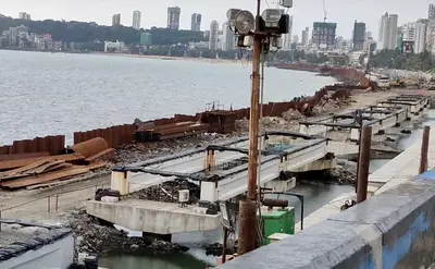Mumbai Chowpatty to Bandra West Via Coastal Road - 15 Min Max