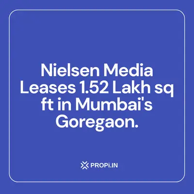 Nielsen Media leases 1.52 lakh sq ft in Goregaon