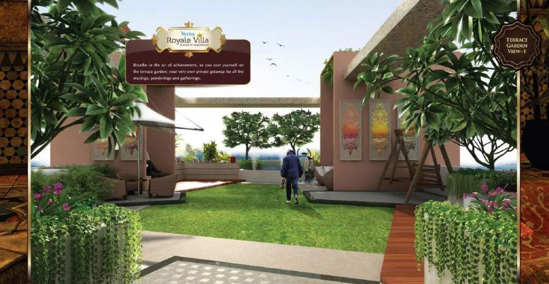 Royale Villa Terrace Garden View 1