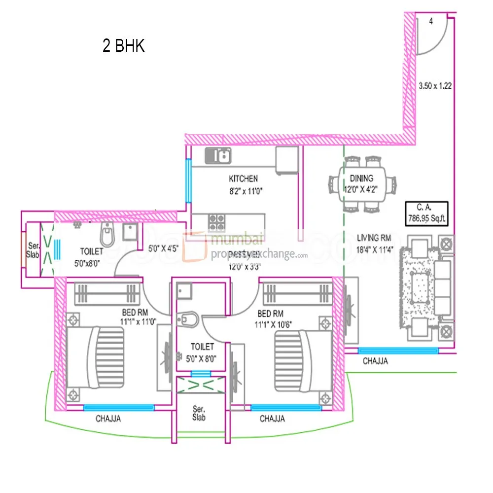 2BHK Flats for Sale in Arista, Goregaon West