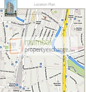 2 BHK Flats for Sale in Khodiyar Apartment, Borivali East