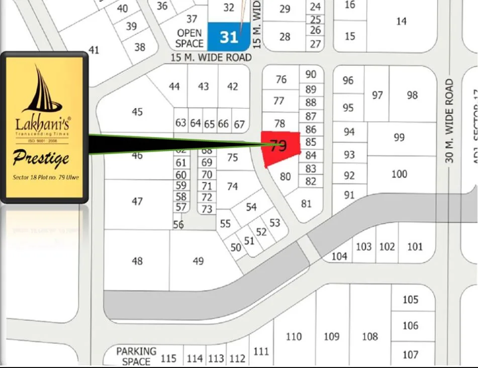 Lakhanis Prestige Location