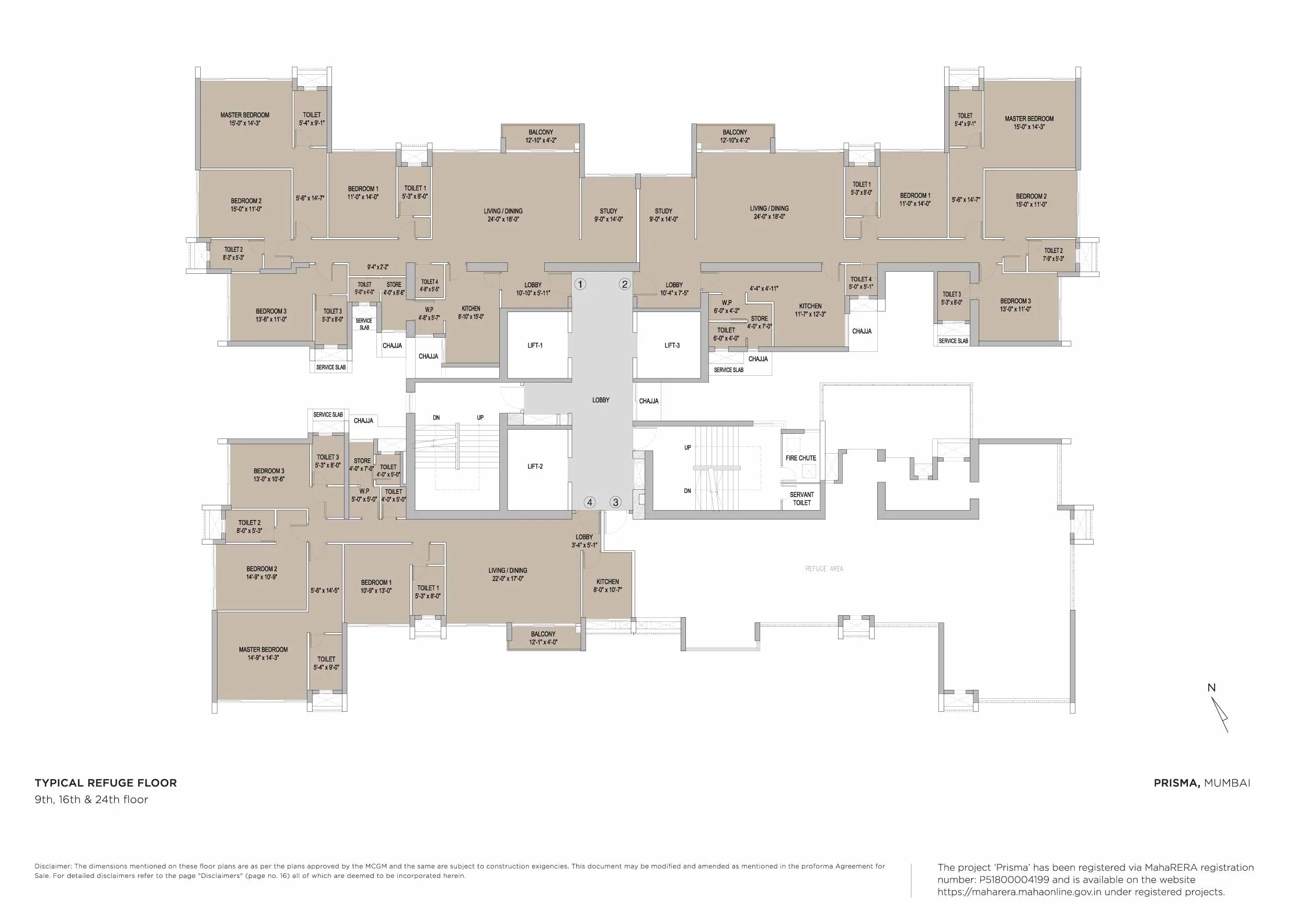 Prisma Refuge Floor Plan