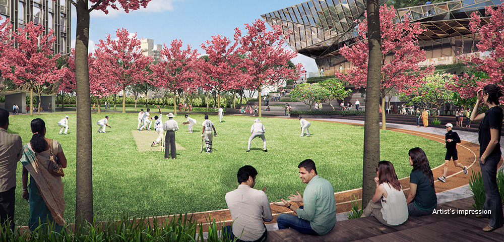 Cricket Ground Lodha The Park