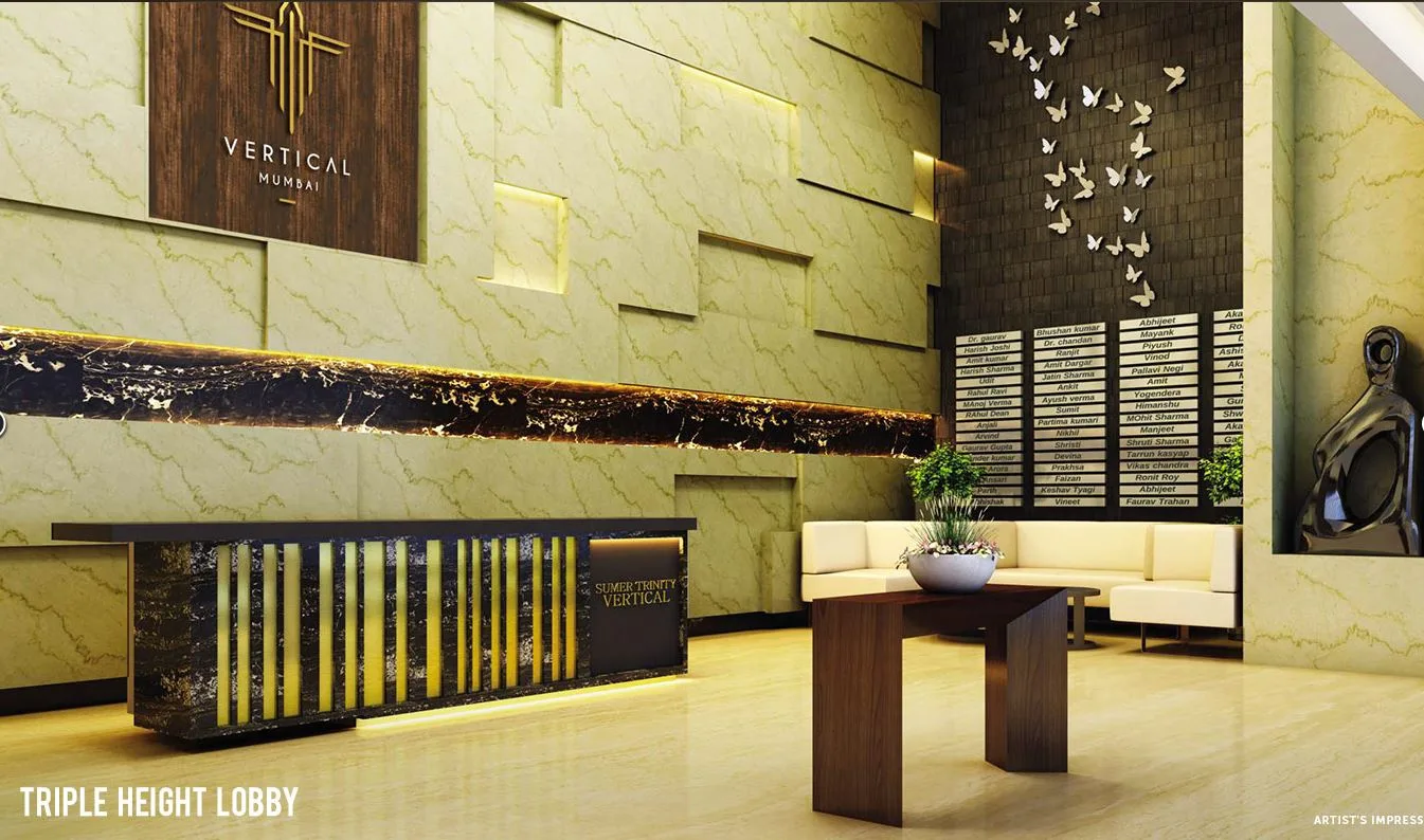 Trinity Vertical Triple Height Lobby