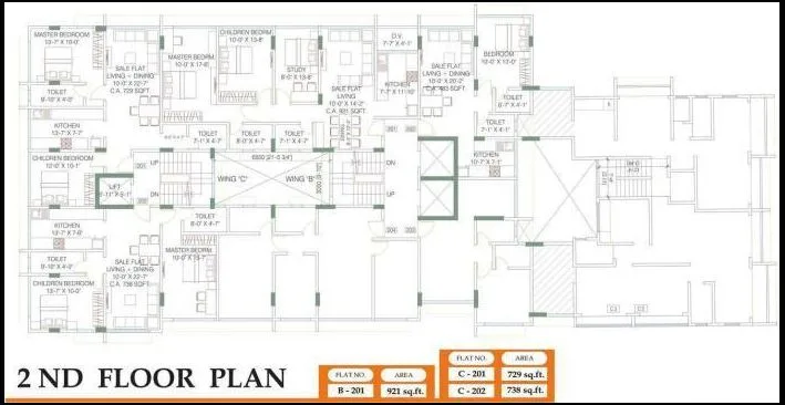 Annexe 2nd floor plan