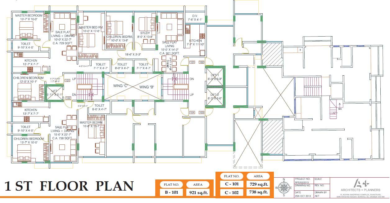 Annexe 1st Floor Plan