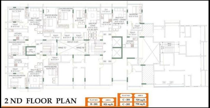 Annexe 2nd floor plan