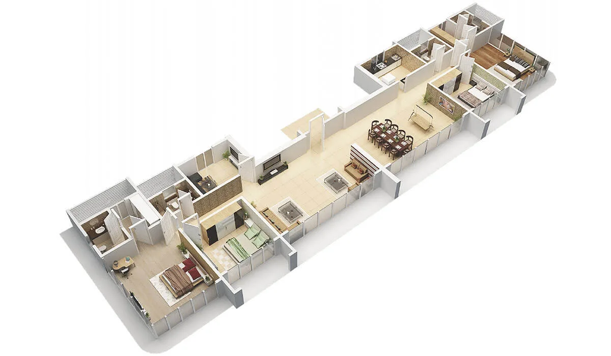 Samudraa 5BHK Plan