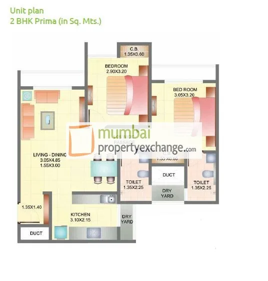 2bhk Ultima — photo 8