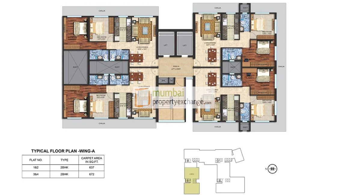 Floor Plan A wing — photo 6