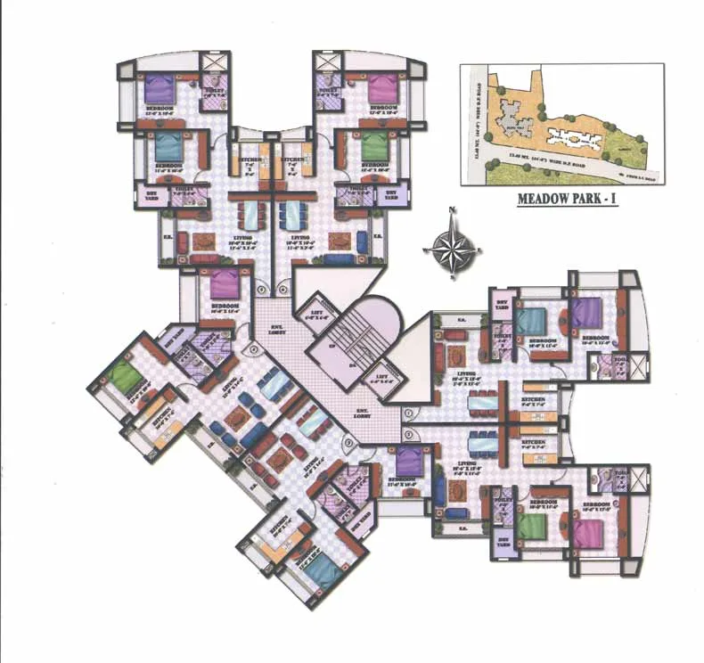 Floor Plan Meadow Park