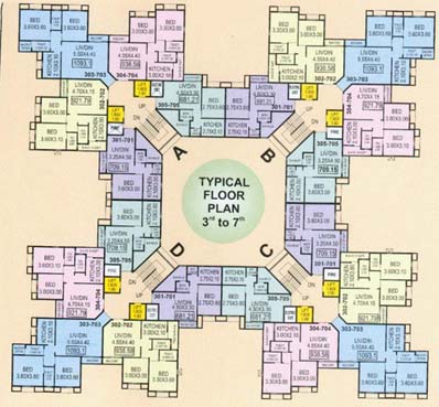 3-7 Floor Plan