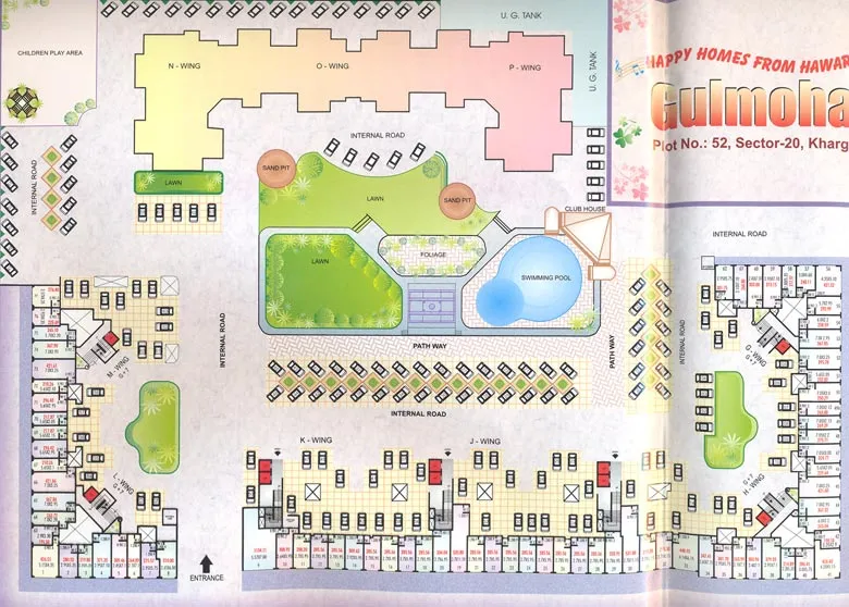 2 BHK Flats on Rent in Splendor, Kharghar