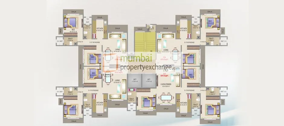 2 Flats for Sale in Mayfair Astral, Jogeshwari