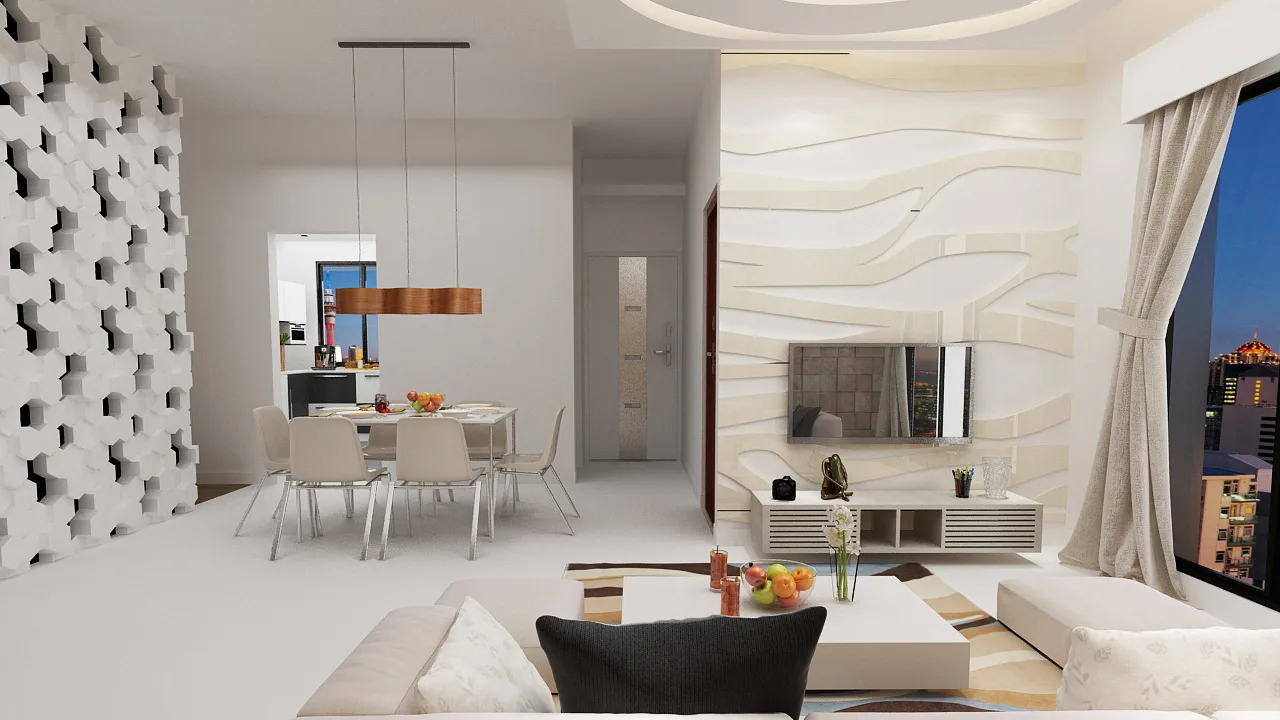 Lashkaria Empress Sample flat dining