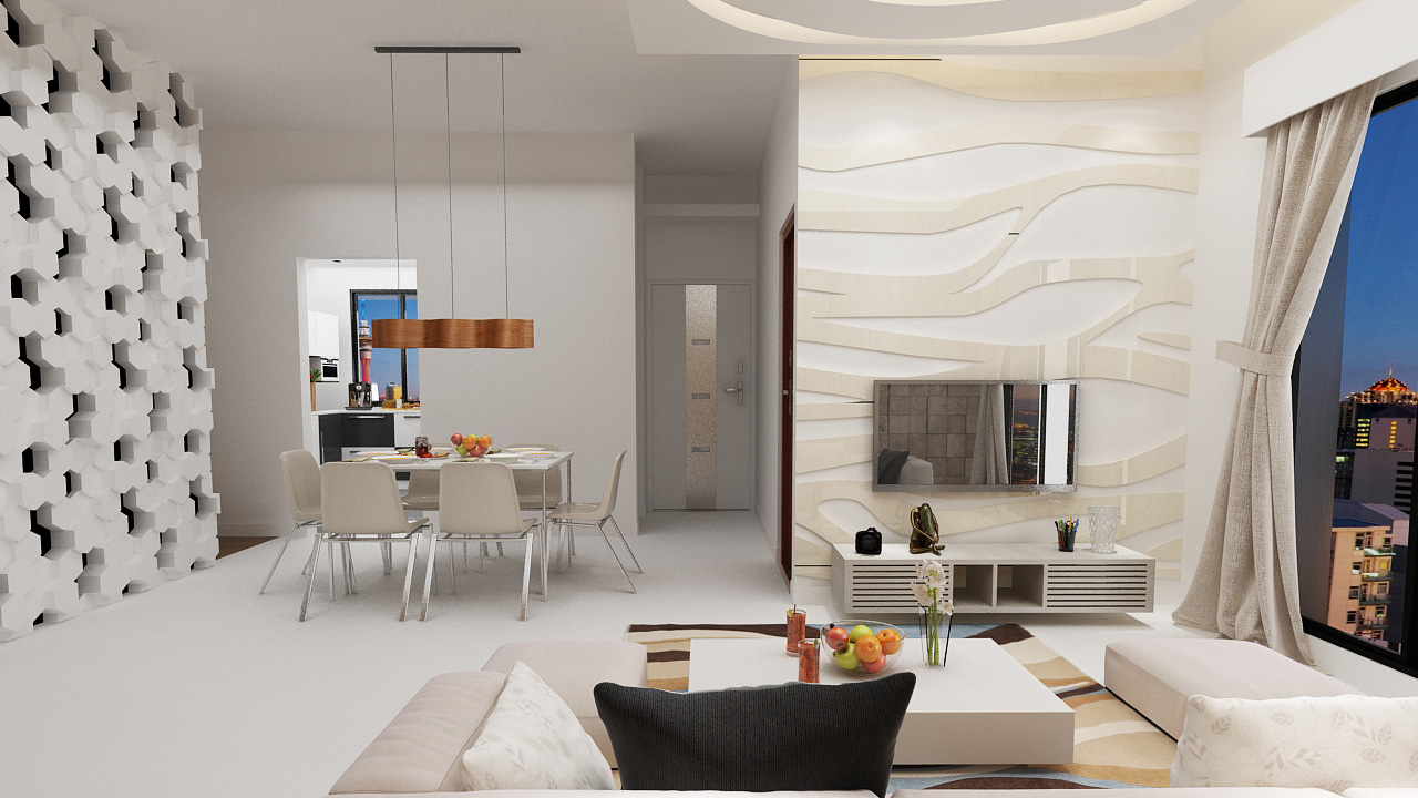 Lashkaria Empress Sample flat dining