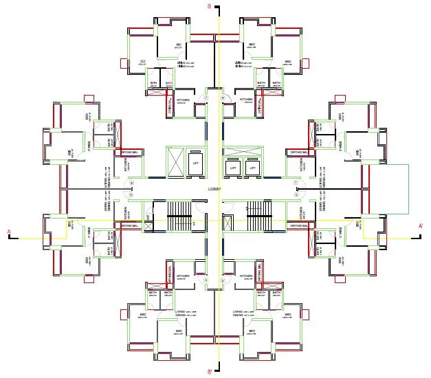 Parkwoods D5 Floor Plan