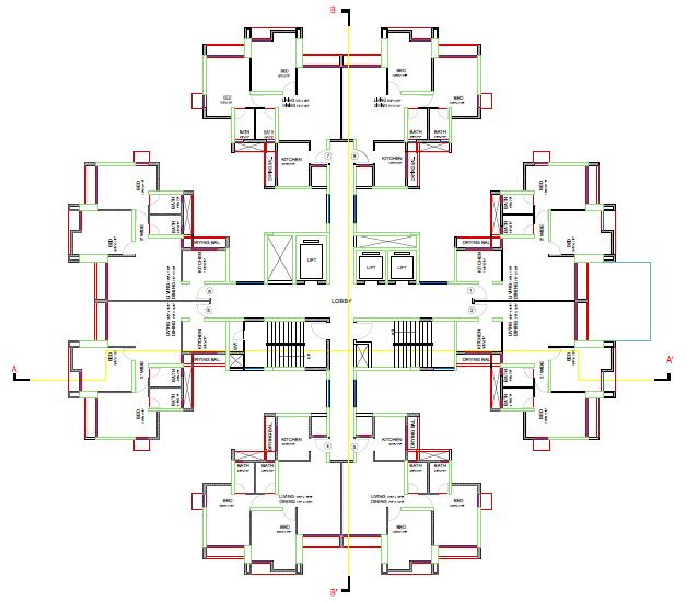 Parkwoods D5 Floor Plan