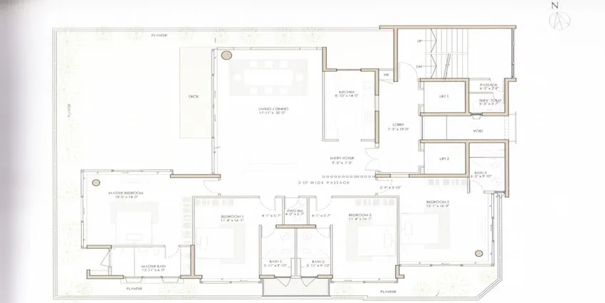 Priviera Typical Plan
