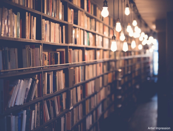 Crescent Bay Library - Reading Room